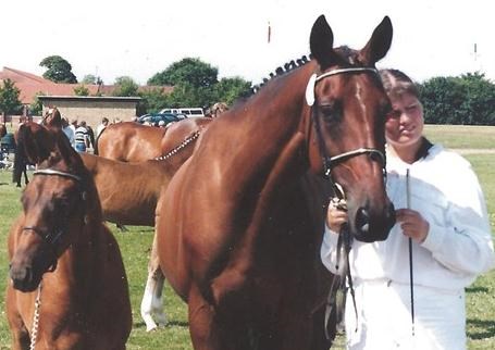 Louise med Alia Enshoej